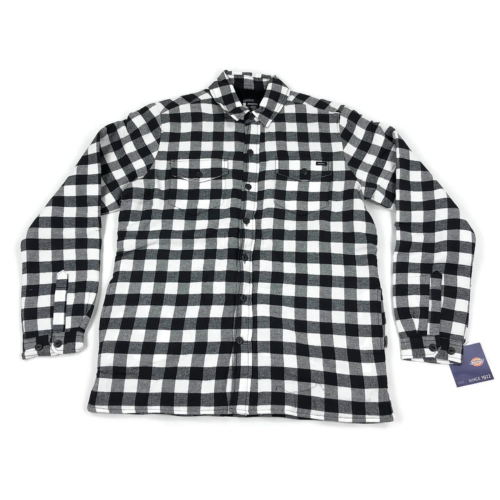 Dickies Mens Flannel Shirt Jacket Lined Variety